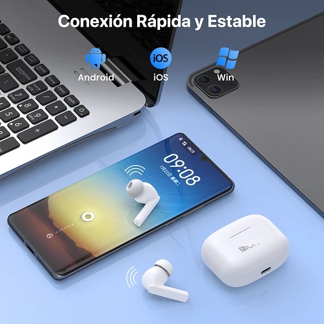 Miniatura 4 de Audífonos Inalámbrico Bluetooth Aut206